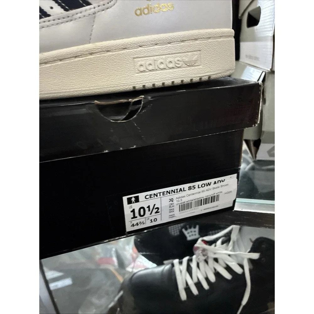 adidas Centennial 85 Low Adv Mens White Sneakers Athletic Shoes JQ3722